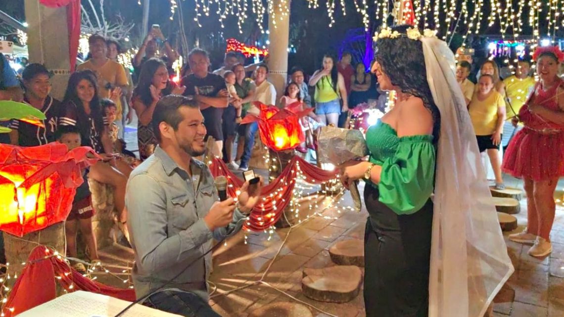 El Registro Civil de Chocolate todo un éxito en la Villa del Amor del Parque Papagayo