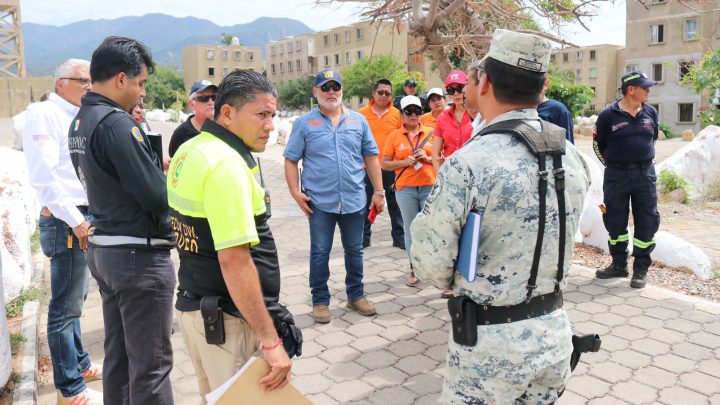Gobierno de Guerrero participa en acciones preventivas en fraccionamiento Cantaluna