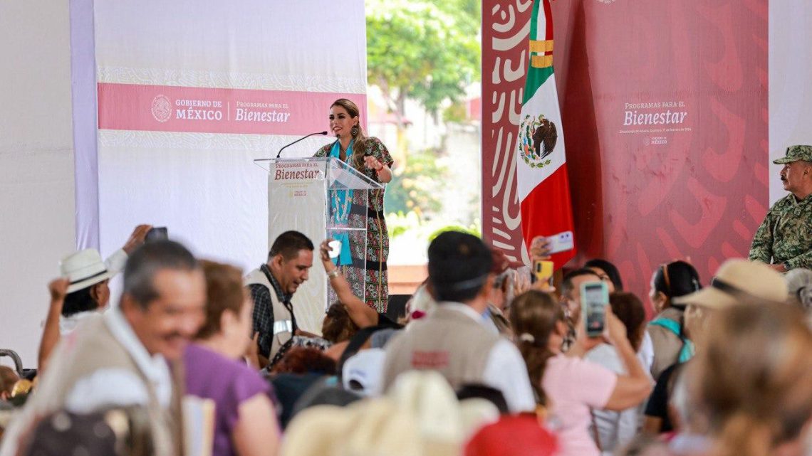 Tenemos un Guerrero distinto gracias al apoyo del presidente Andrés Manuel López Obrador: Evelyn Salgado Tenemos un Guerrero distinto gracias al apoyo del presidente Andrés Manuel López Obrador: Evelyn Salgado
