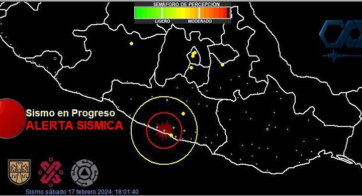 SGIRPCGRO activa protocolos por sismo  de  5.0 en Coyuca de Benítez