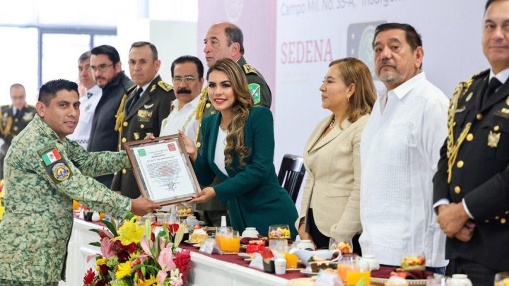 El Ejército Mexicano, un garante del bienestar de los guerrerenses: Evelyn Salgado
