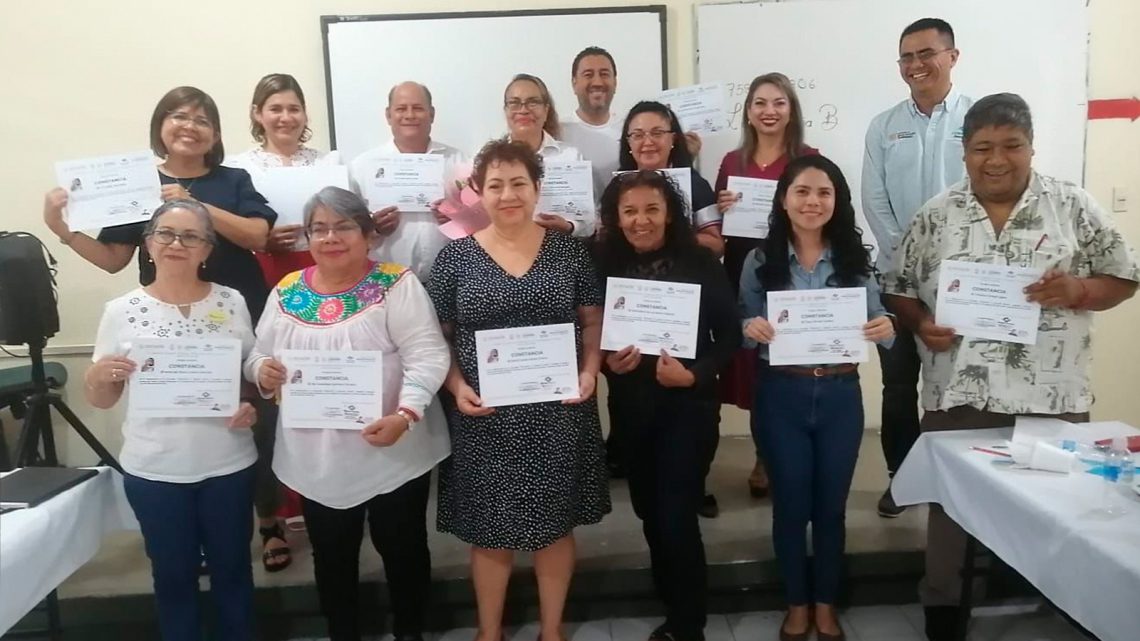 Imparte la UTCGG curso-taller “Descubre tu Gigante Interno” a docentes del CONALEP 027