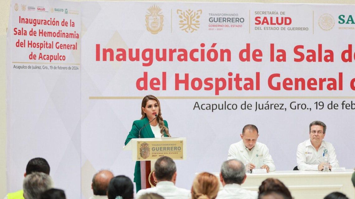 Inaugura Evelyn Salgado la Sala de Hemodinamia del Hospital General de Acapulco Inaugura Evelyn Salgado la Sala de Hemodinamia del Hospital General de Acapulco