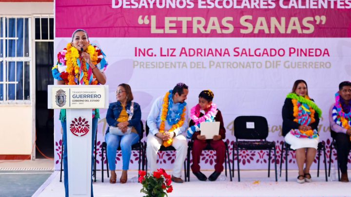 Supervisa Liz Salgado Programa de Desayunos Escolares Calientes “Letras Sanas” en Zotoltitlán