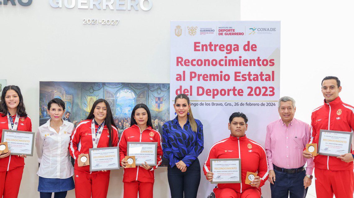 En Guerrero reconocemos a la juventud talentosa, seguiremos apoyando a los deportistas: Evelyn Salgado En Guerrero reconocemos a la juventud talentosa, seguiremos apoyando a los deportistas: Evelyn Salgado