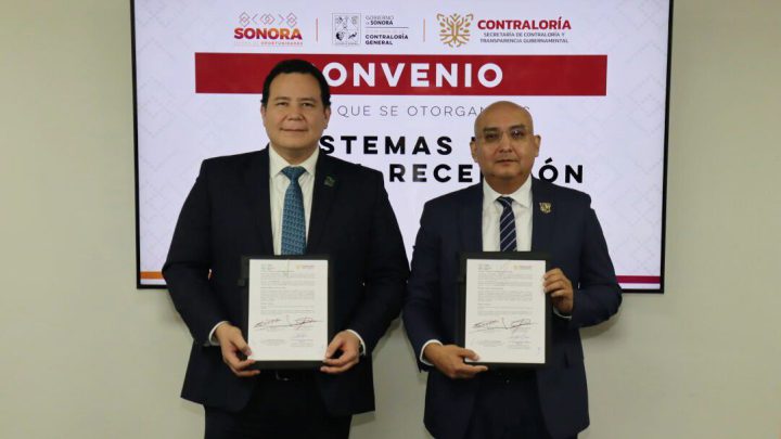 Firman convenio de colaboración SCyTG Guerrero y SCGE de Sonora en materia de implementación de sistemas