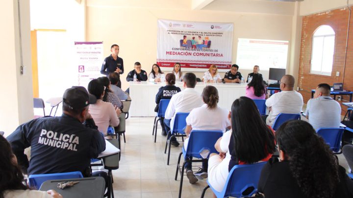 Conforma SSP Guerrero Comité de Mediación Comunitaria en Chilpancingo