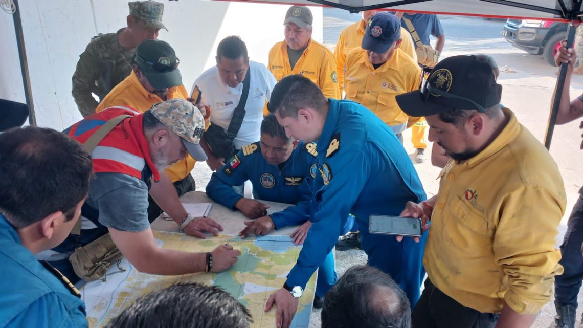Continúan labores para sofocar en su totalidad el incendio forestal del Parque Nacional El Veladero Continúan labores para sofocar en su totalidad el incendio forestal del Parque Nacional El Veladero