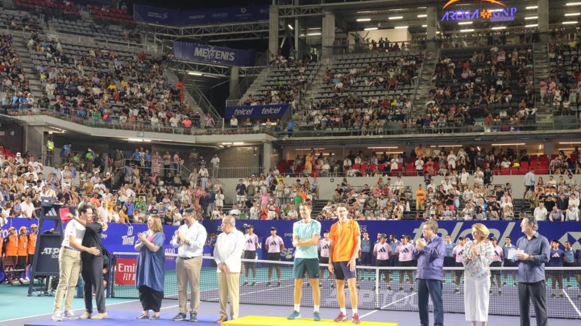 Culmina la edición 31 del Abierto Mexicano de Tenis con la emotiva coronación de Alex de Minaur como bicampeón