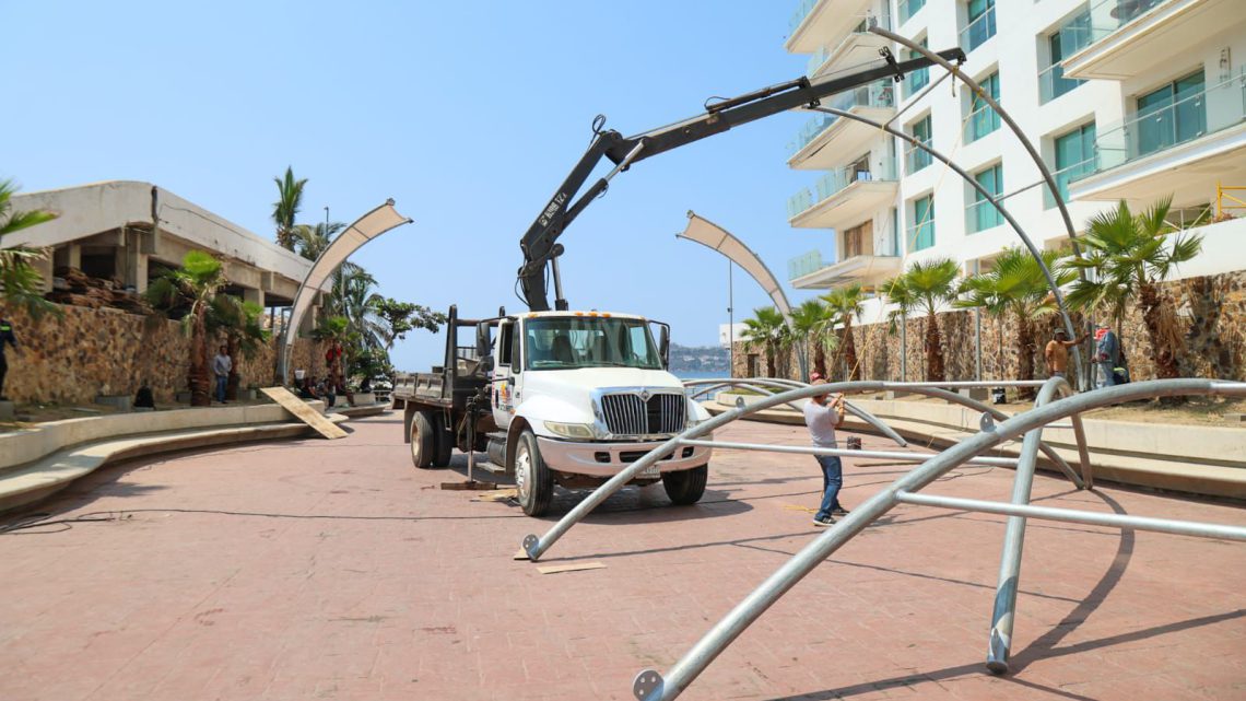 Se mejora imagen urbana en puntos turísticos de Acapulco previo a la Semana Santa Se mejora imagen urbana en puntos turísticos de Acapulco previo a la Semana Santa