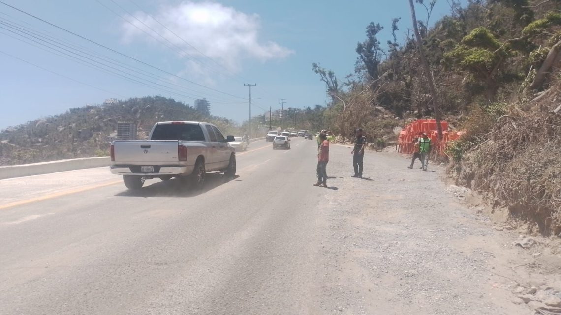 Concluyen los trabajos de reparación en la Avenida Escénica