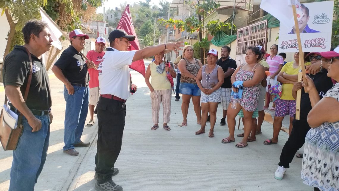 No hay más candidato que Jacko en el Distrito 9, afirman los ciudadanos