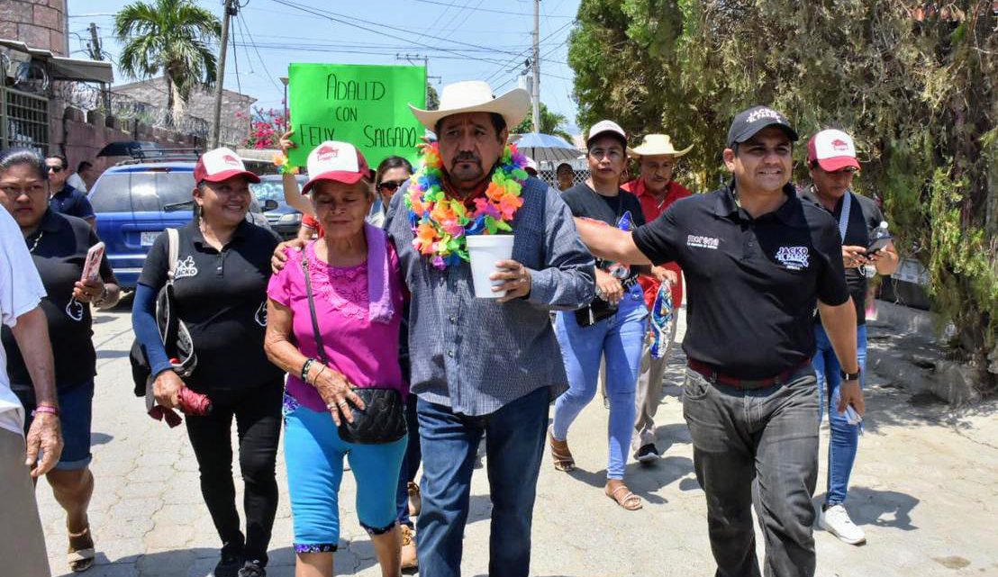 Reconoce Jacko Badillo liderazgo de Félix Salgado en Guerrero y el gran gobierno de López Obrador Reconoce Jacko Badillo liderazgo de Félix Salgado en Guerrero y el gran gobierno de López Obrador
