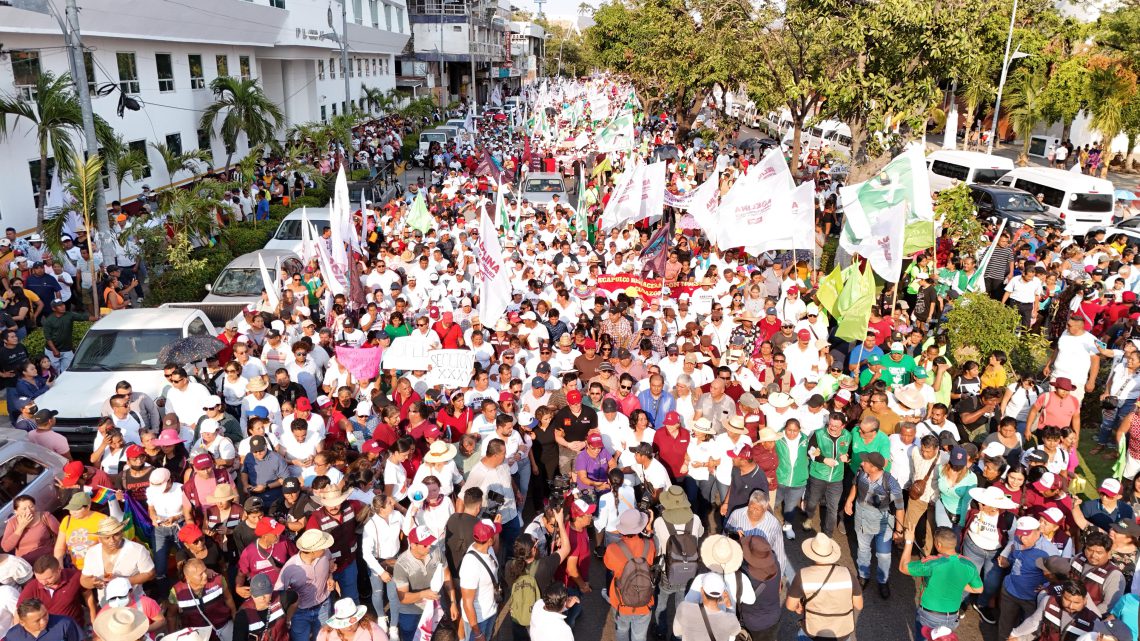 Apoyan 60 mil a Abelina para que continúe como Alcaldesa de Acapulco. Apoyan 60 mil a Abelina para que continúe como Alcaldesa de Acapulco.