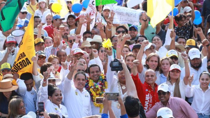 Acompaña Añorve a Granda a su arranque de campaña en Acapulco