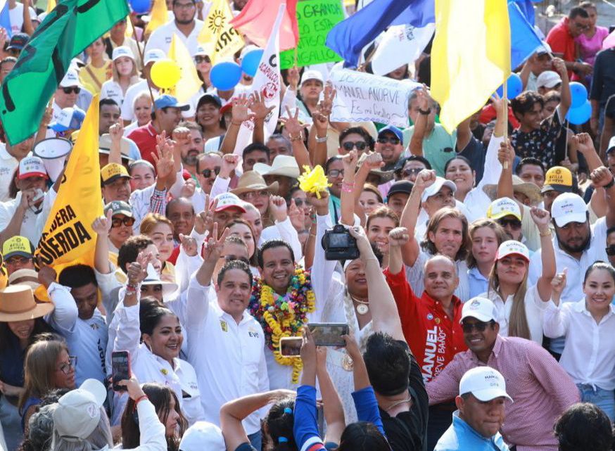 Acompaña Añorve a Granda a su arranque de campaña en Acapulco