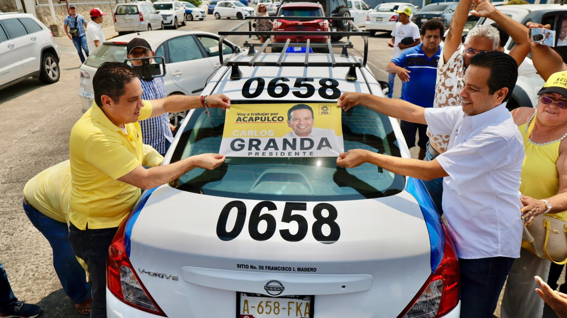 Respaldan transportistas de Acapulco el proyecto de Carlos Granda por la alcaldía porteña Respaldan transportistas de Acapulco el proyecto de Carlos Granda por la alcaldía porteña