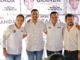 Se adhiere excandidato de MORENA, a diputado federal, al proyecto de Carlos Granda