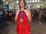 Obtiene la boxeadora Amaranta Leyva medalla de plata para Guerrero en boxeo