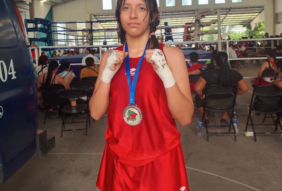 Obtiene la boxeadora Amaranta Leyva medalla de plata para Guerrero en boxeo Obtiene la boxeadora Amaranta Leyva medalla de plata para Guerrero en boxeo