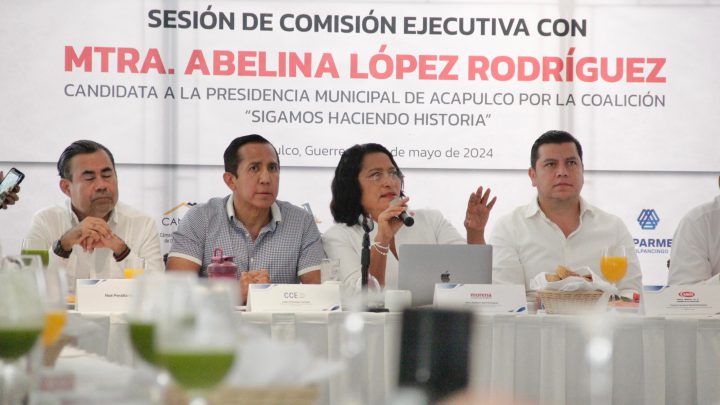 Respalda CCE candidatura de Abelina por su trabajo en Acapulco y proyectos de continuidad