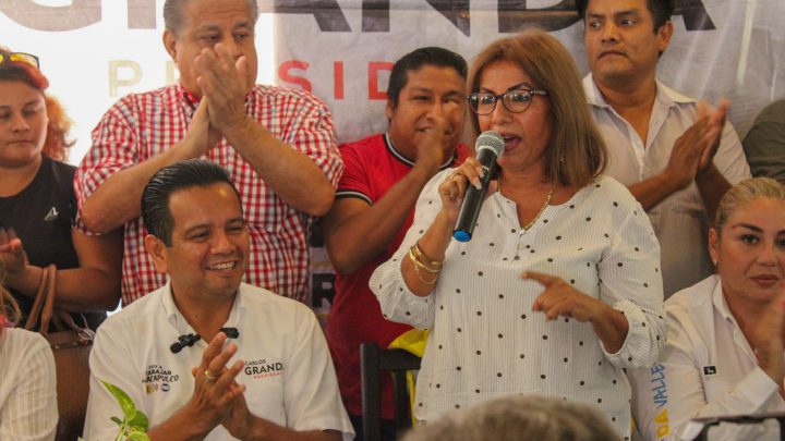 Se suma exprecandidata morenista, a diputada, a Carlos Granda