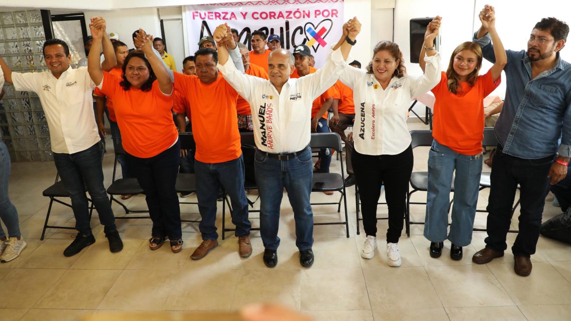 Se suman más excandidatos y liderazgos de MC a la alianza PRI-PRD-PAN en Acapulco Se suman más excandidatos y liderazgos de MC a la alianza PRI-PRD-PAN en Acapulco