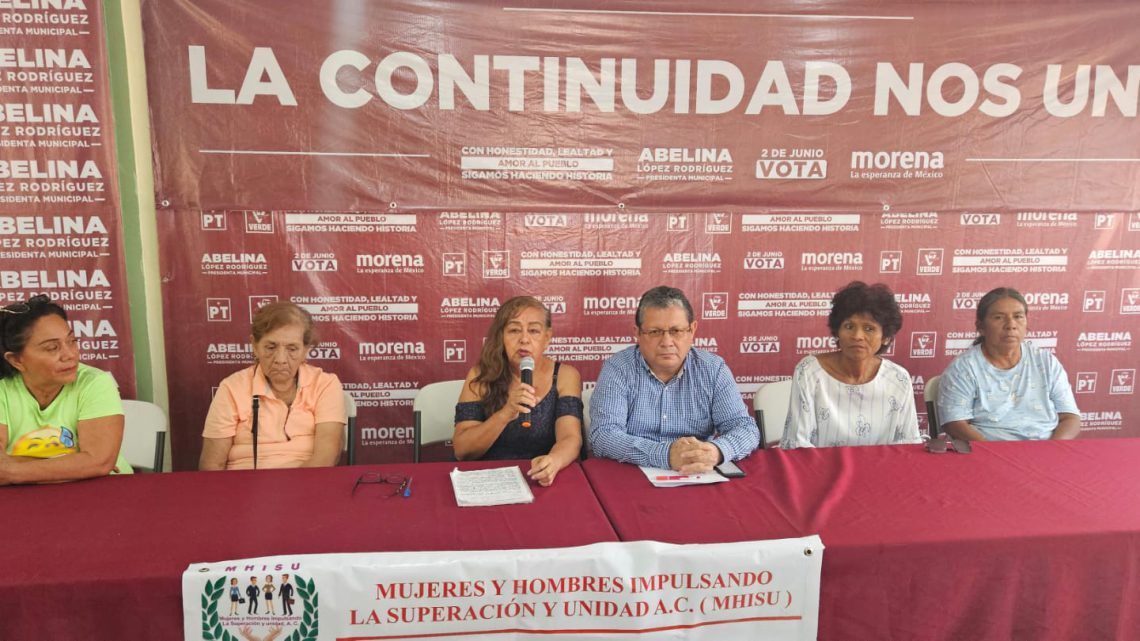 Se adhieren Mujeres y Hombres Impulsando la Superación y Unidad al proyecto de continuidad de Abelina López Rodríguez*