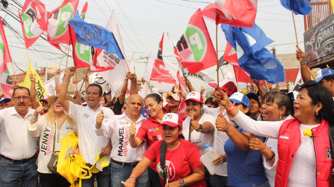 Recorre Granda la Colosio y recibe muestras de apoyo de comerciantes y pobladores Recorre Granda la Colosio y recibe muestras de apoyo de comerciantes y pobladores