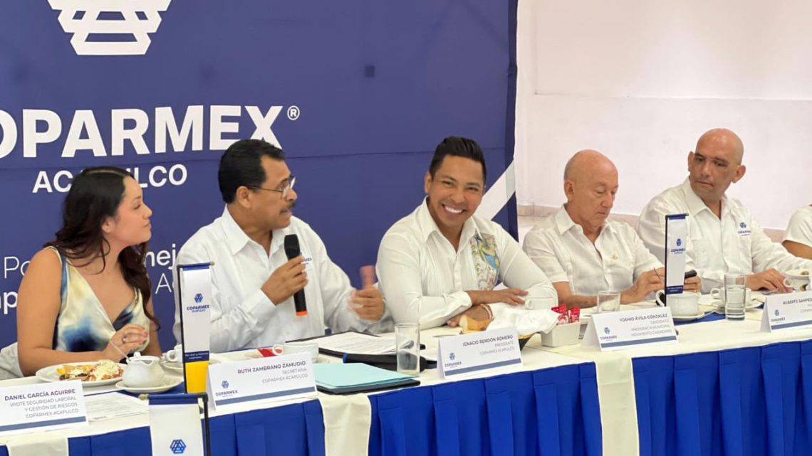 En Acapulco, habrá comunicación permanente entre gobierno municipal e iniciativa privada: Yoshio Ávila En Acapulco, habrá comunicación permanente entre gobierno municipal e iniciativa privada: Yoshio Ávila