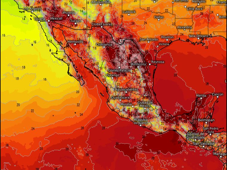 Guerrero seguirá registrando temperaturas superiores a los 40 grados Celsius por tercera onda de calor Guerrero seguirá registrando temperaturas superiores a los 40 grados Celsius por tercera onda de calor