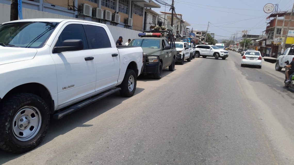Refuerzan Seguridad en Coyuca de Benítez para comicios del 2 de Junio Refuerzan Seguridad en Coyuca de Benítez para comicios del 2 de Junio