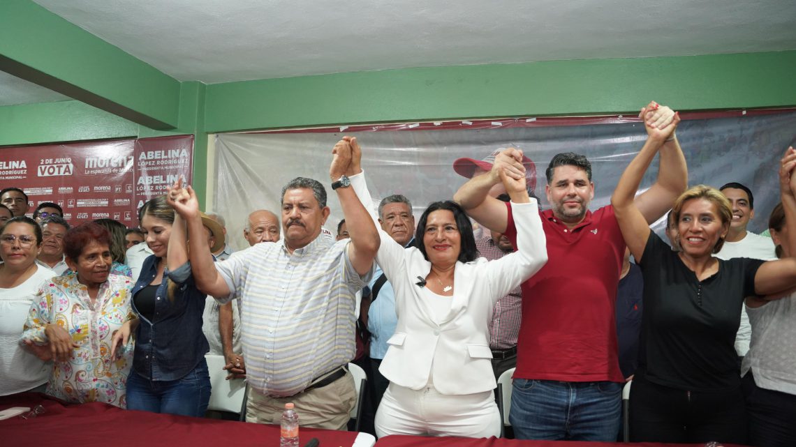 Abelina López Rodríguez es la virtual ganadora; llama a sus adversarios a la unidad Abelina López Rodríguez es la virtual ganadora; llama a sus adversarios a la unidad