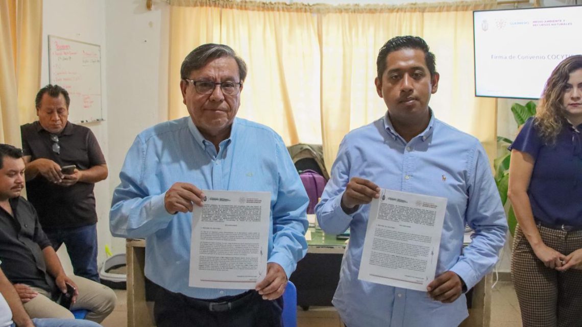 COCYTIEG y SEMAREN firman convenio de colaboración para impulsar la ciencia, tecnología e innovación en Guerrero COCYTIEG y SEMAREN firman convenio de colaboración para impulsar la ciencia, tecnología e innovación en Guerrero