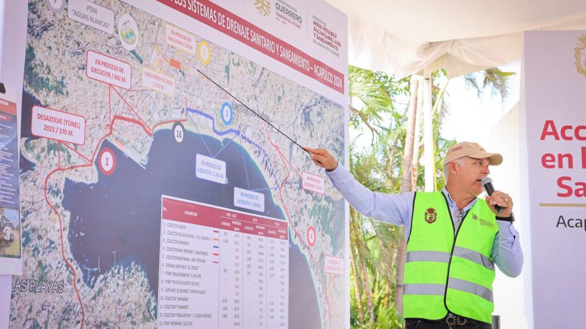 Supervisa Evelyn Salgado las obras de mejoramiento en los sistemas de drenaje sanitario y saneamiento de Acapulco Supervisa Evelyn Salgado las obras de mejoramiento en los sistemas de drenaje sanitario y saneamiento de Acapulco