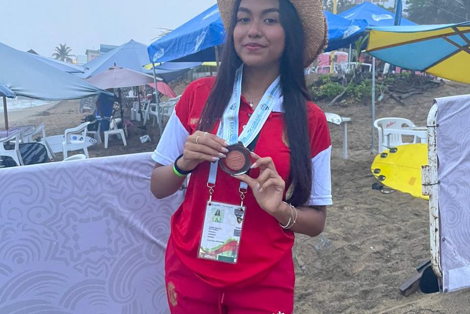 Guerrero logra medalla de bronce en surf en los Juegos Nacionales CONADE 2024. Guerrero logra medalla de bronce en surf en los Juegos Nacionales CONADE 2024.
