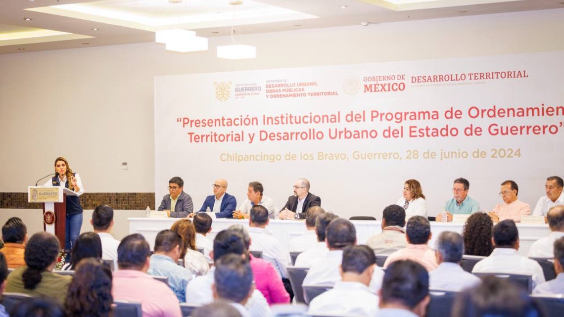 Guerrero en la ruta del desarrollo urbano y ordenamiento territorial con planeación a futuro Guerrero en la ruta del desarrollo urbano y ordenamiento territorial con planeación a futuro