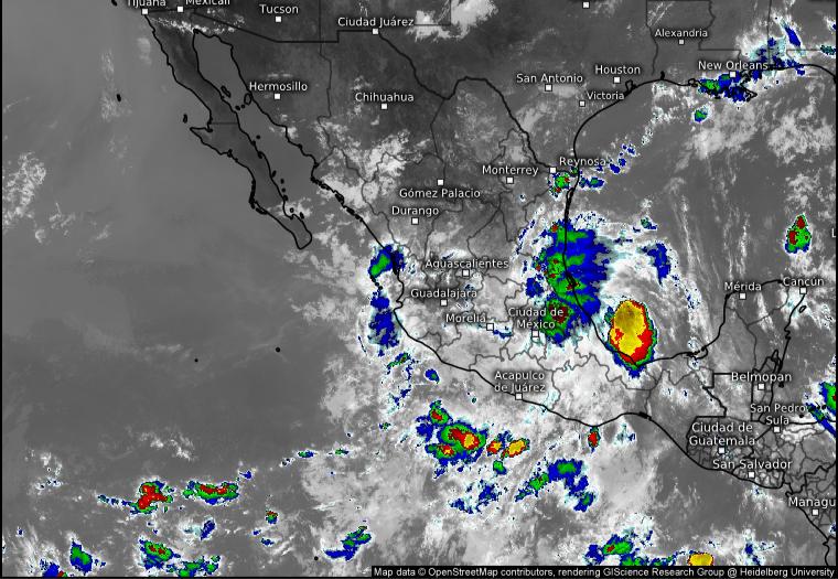Lloverá en Guerrero por onda tropical número 08 Lloverá en Guerrero por onda tropical número 08