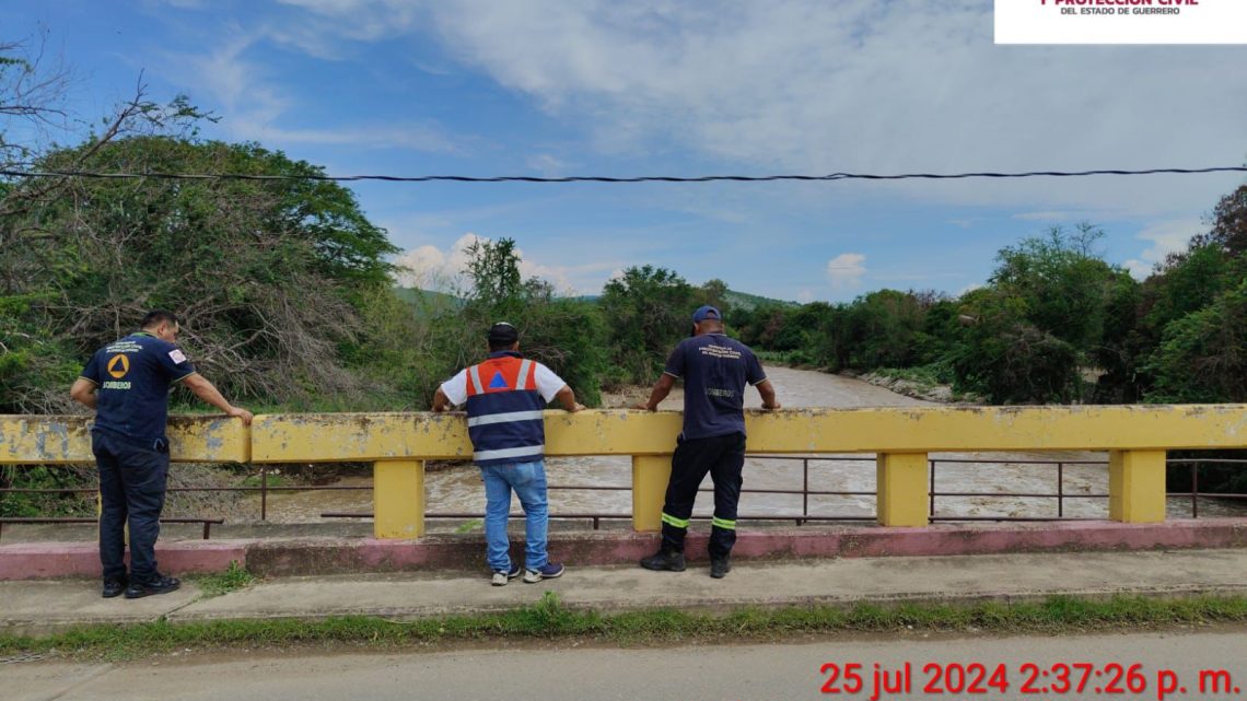 Mantienen alerta preventiva por incremento del nivel del Río Balsas Mantienen alerta preventiva por incremento del nivel del Río Balsas