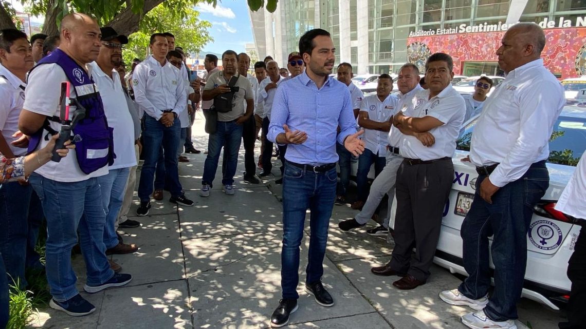 Supervisa el titular de Bienestar, Pablo Gordillo las unidades de Transporte Violeta Supervisa el titular de Bienestar, Pablo Gordillo las unidades de Transporte Violeta