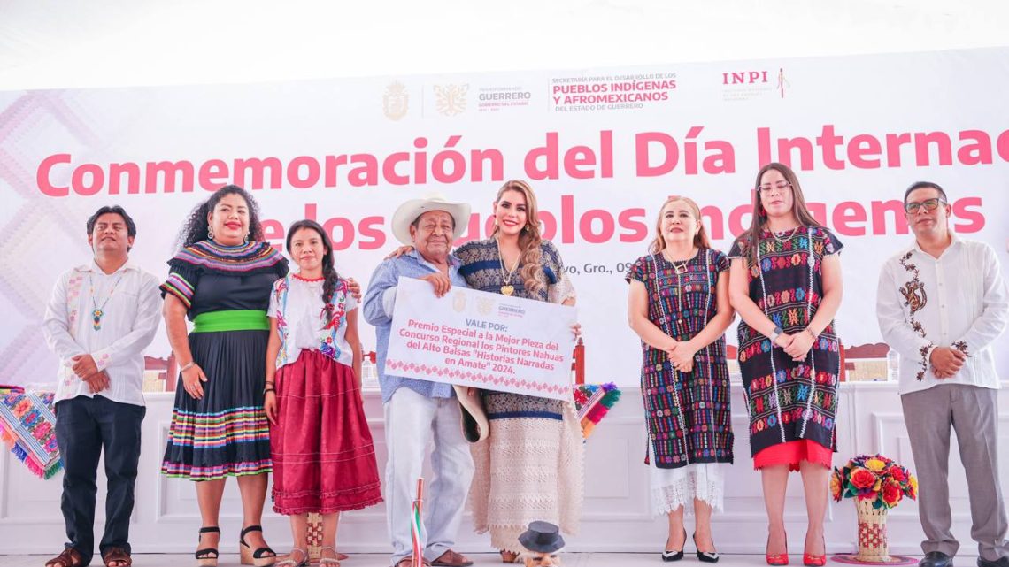 Conmemora Evelyn Salgado el Día Internacional de los Pueblos Indígenas en Guerrero Conmemora Evelyn Salgado el Día Internacional de los Pueblos Indígenas en Guerrero