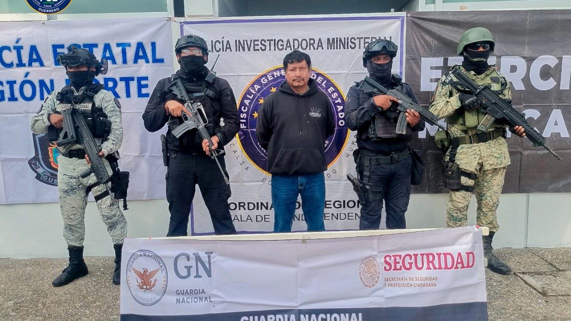 FGEGuerrero detiene a asesino de 7 personas en Ahuacoutzingo FGEGuerrero detiene a asesino de 7 personas en Ahuacoutzingo