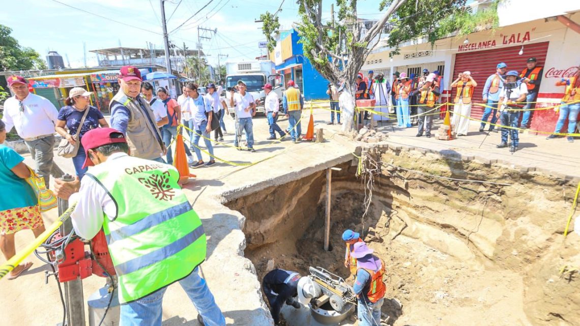 Instruye Evelyn Salgado rehabilitar el sistema Papagayo II en Acapulco; se busca mejorar la línea y recuperar agua que se pierde por fugas Instruye Evelyn Salgado rehabilitar el sistema Papagayo II en Acapulco; se busca mejorar la línea y recuperar agua que se pierde por fugas