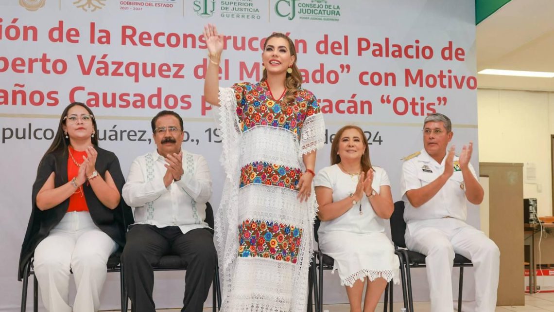 Inaugura Evelyn Salgado la reconstrucción del Palacio de Justicia “Alberto Vázquez del Mercado” en Acapulco Inaugura Evelyn Salgado la reconstrucción del Palacio de Justicia “Alberto Vázquez del Mercado” en Acapulco