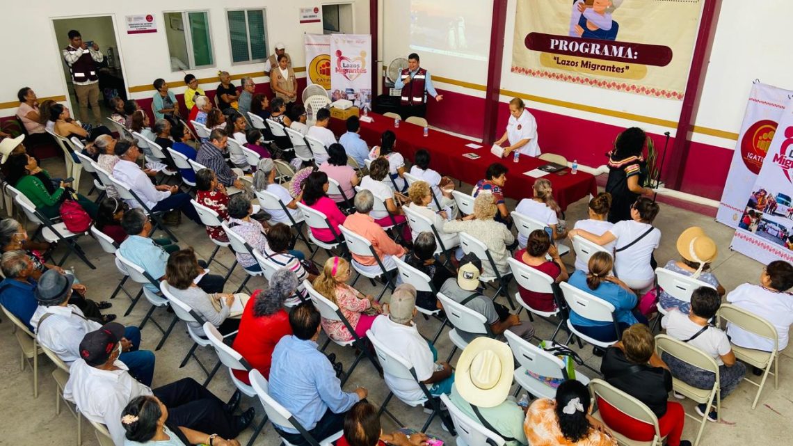 La gobernadora Evelyn Salgado promueve el programa “Lazos Migrantes” a adultos mayores adscritos al IGATIPAM La gobernadora Evelyn Salgado promueve el programa “Lazos Migrantes” a adultos mayores adscritos al IGATIPAM