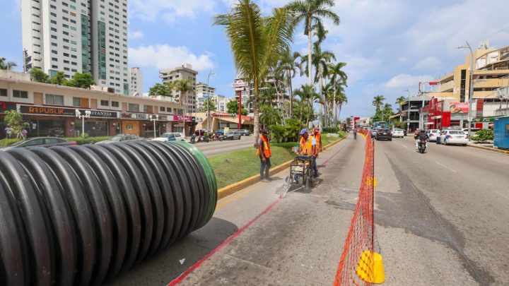 Inicia Evelyn Salgado en Acapulco la segunda etapa de Rehabilitación del Colector Sanitario Papagayo