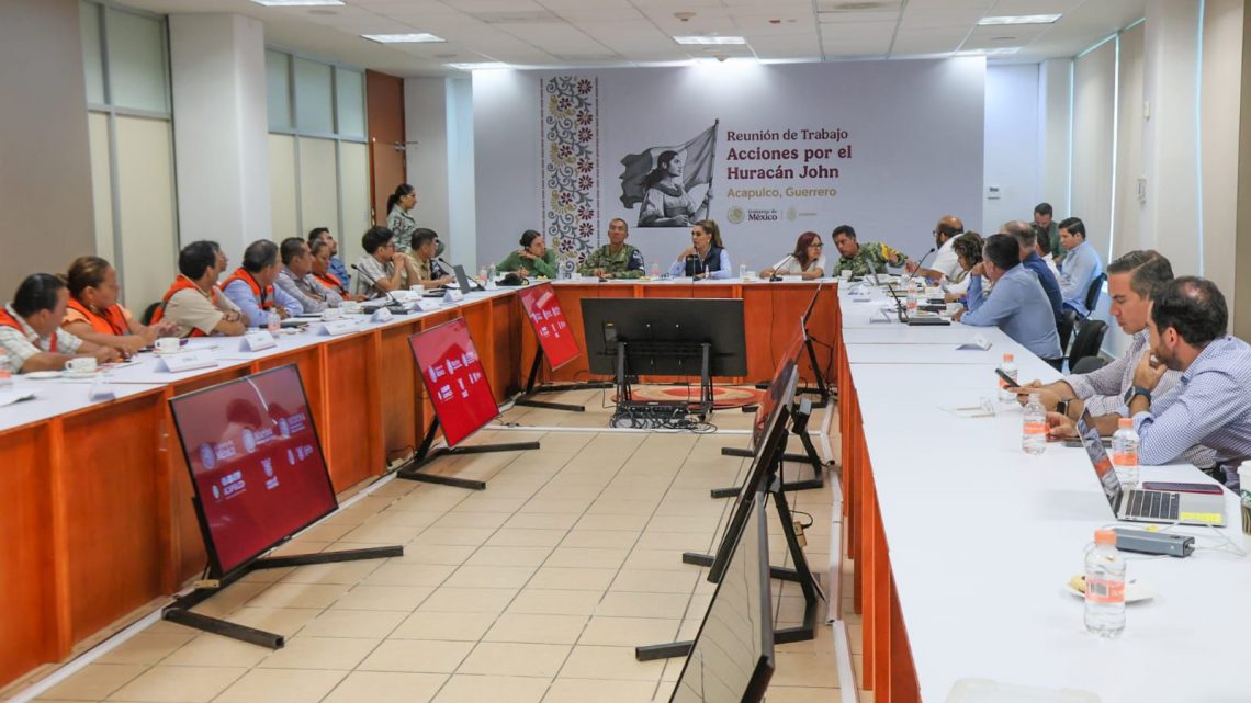Anuncia Evelyn Salgado reforzamiento en las tareas de limpieza en zonas afectadas por John Anuncia Evelyn Salgado reforzamiento en las tareas de limpieza en zonas afectadas por John