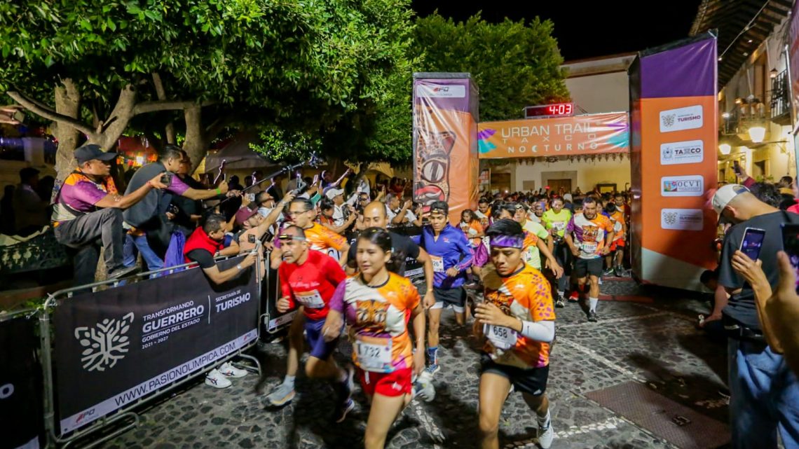 Un éxito el Urban Trail Nocturno en Taxco, se consolida el turismo deportivo en el pueblo mágico Un éxito el Urban Trail Nocturno en Taxco, se consolida el turismo deportivo en el pueblo mágico