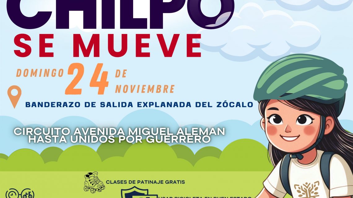 Se busca fomentar el transporte sostenible a través del programa “Chilpo se mueve” Se busca fomentar el transporte sostenible a través del programa “Chilpo se mueve”