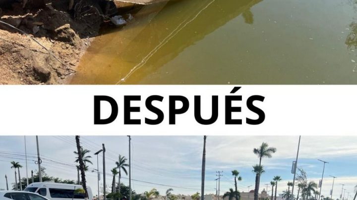 Termina en Acapulco la reparación del socavón en Boulevard de las Naciones